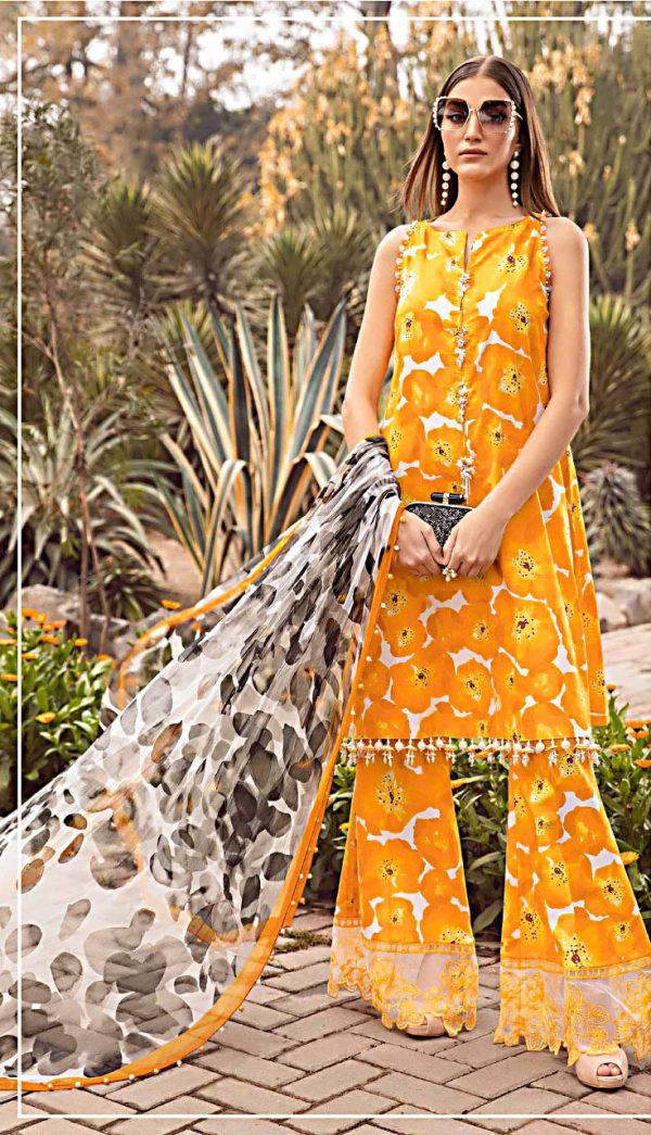 Maria B Lawn | 3 Pieces | Unstitched  Summer Collection